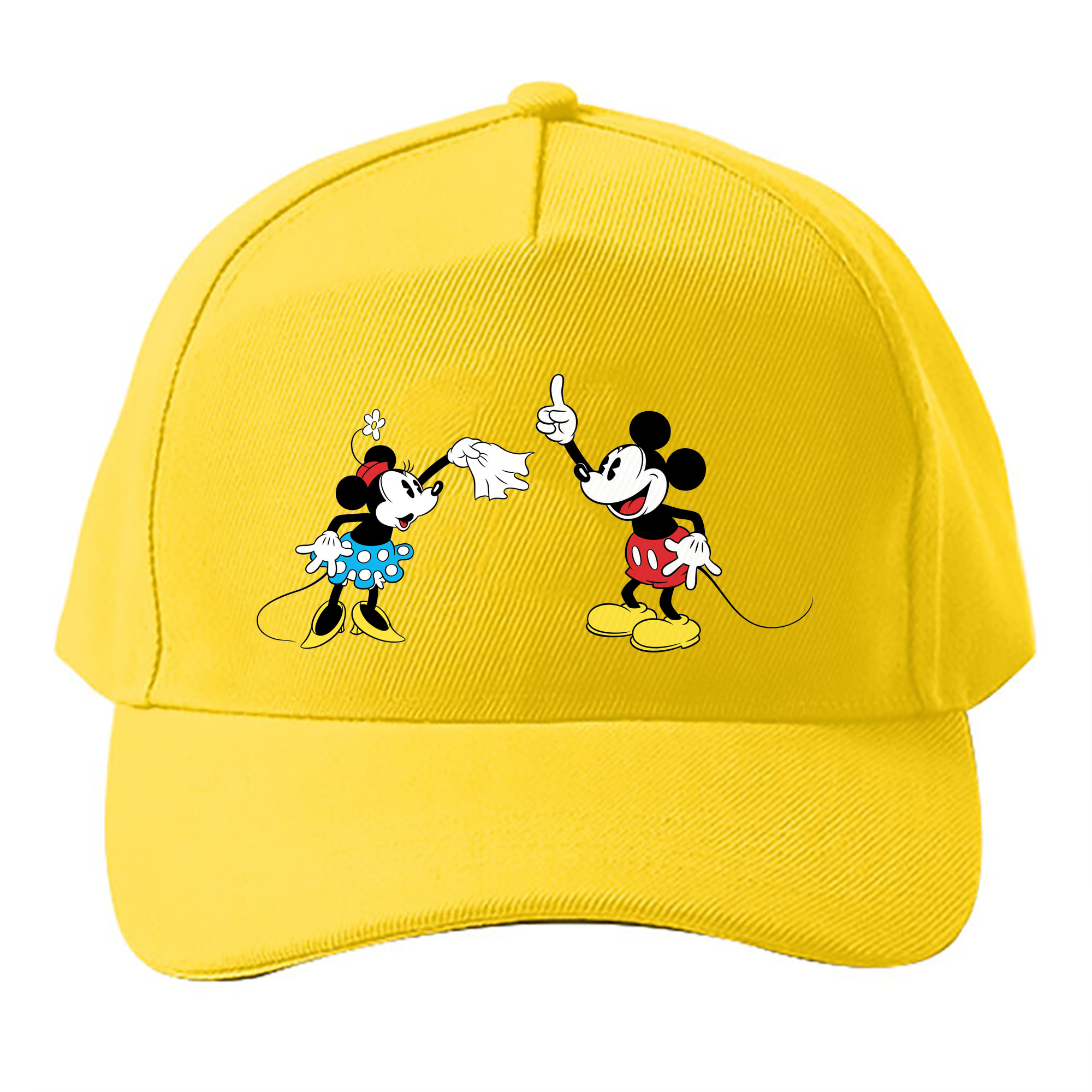 （画像用） ミッキーマウス Mickey Mouse ベースボールキャップ 綿100％ 男女兼用 帽子 スポーツ